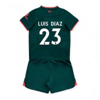 Liverpool Luis Diaz #23 Fußballbekleidung 3rd trikot Kinder 2022-23 Kurzarm (+ kurze hosen)